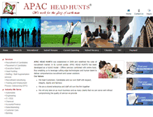 Tablet Screenshot of apacheadhunts.com